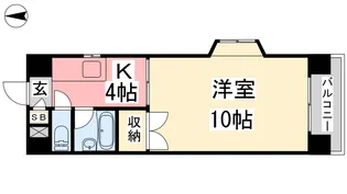 サニーコート本町【501号室】の間取り