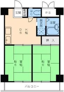 ライブタウン高砂【7階】の間取り