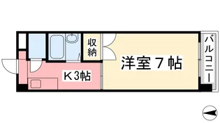 エクセル緑町【5階】の間取り