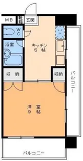 サンシャイン緑町Ⅱ【7階】の間取り
