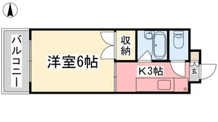 サンシャイン緑町Ⅱ【7階】の間取り