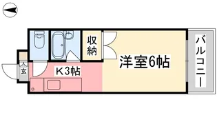 サンシャイン緑町Ⅱ【8階】の間取り