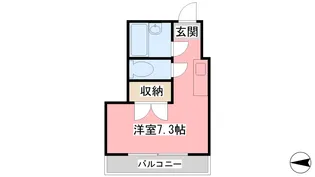 清水町ハイツⅡ【3階】の間取り