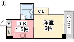 ジョイア壱番館【610号室】の間取り