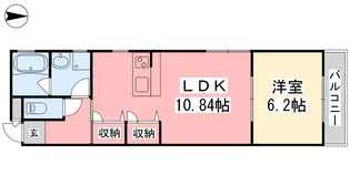 Maison du Rire【502号室】の間取り