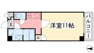 Y2ビル【405号室】の間取り