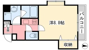 フェリス【7階】の間取り