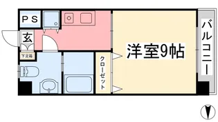 アプトン・パーク21【502号室】の間取り