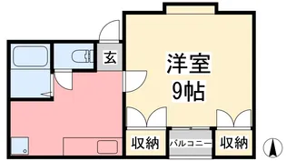 ハイツゆう【201号室】の間取り