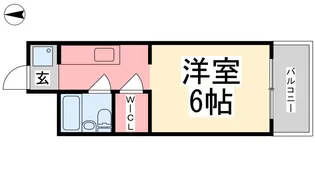 ミカハウス【401号室】の間取り