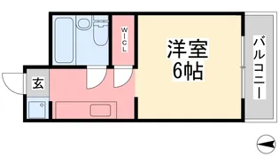 ミカハウス【702号室】の間取り