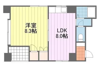 メゾン宮内【2階】の間取り
