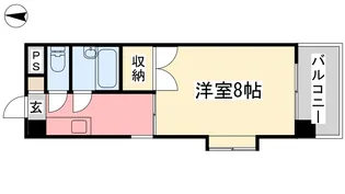 メゾンアイリス【307号室】の間取り