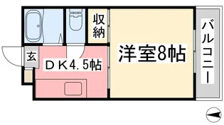 レジデンス大森PARTⅡ【1階】の間取り