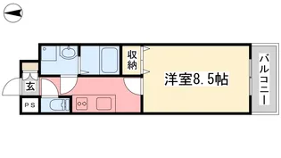 ヴィータ萱町【601号室】の間取り