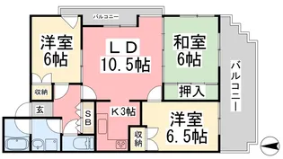味酒直貴ビル【301号室】の間取り