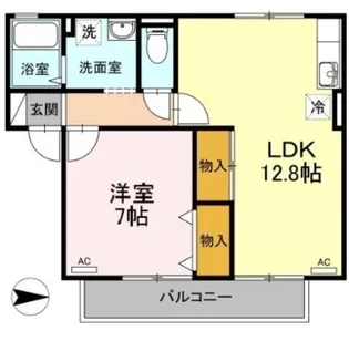 メゾン・エタニティ【2階】の間取り