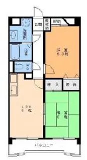 エスプレンド和泉【402号室】の間取り