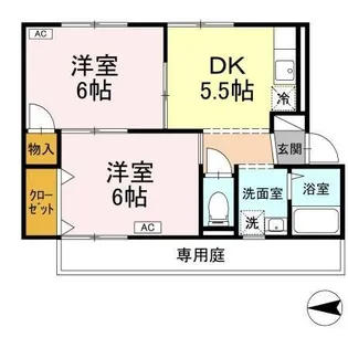 ポニーズ ハイム・【1階】の間取り