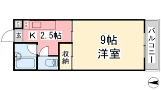 casafonteカーサフォンテ【2階】の間取り