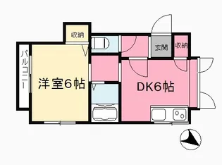 セフィラEDO【101号室】の間取り