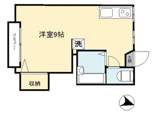 セフィラEDO【202号室】の間取り