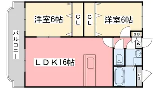 ユーミーアルシオン【102号室】の間取り