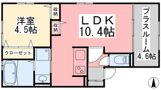 M’sベルル【1階】の間取り