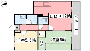フローレンスMAI【102号室】の間取り