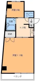 風のアトリエ【1階】の間取り