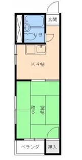 松本ビル【4階】の間取り