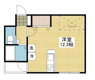 アルト生石【3階】の間取り