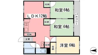 DAKマンション山越【303号室】の間取り