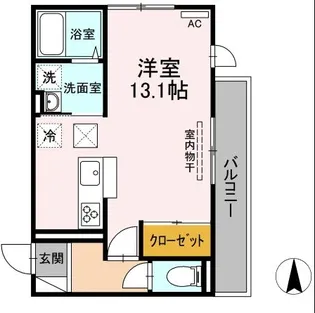 ラ・ルーチェ【3階】の間取り