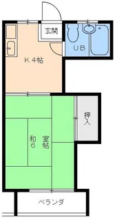 コーポ幸【2階】の間取り