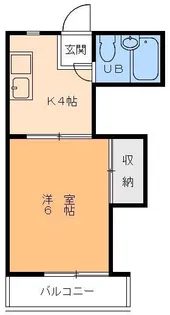 清栄ハイツ【3階】の間取り