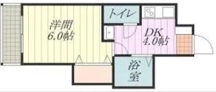 サンライズマンション【206号室】の間取り