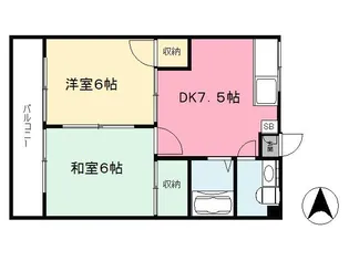 AIMEE VIBERT【306号室】の間取り