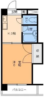 ドリームハイツ【202号室】の間取り