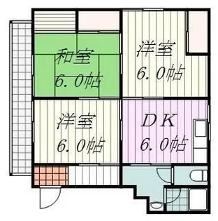 グリーンフィールド・N【302号室】の間取り