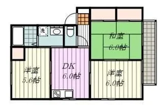 フローレンス高井【2階】の間取り