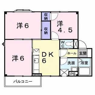 パラム【2階】の間取り