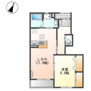 Ark court【1階】の間取り