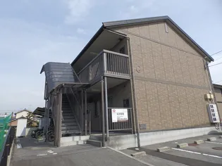 ローズハイツ C【1階】の外観