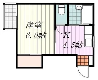メゾンばんば【305号室】の間取り