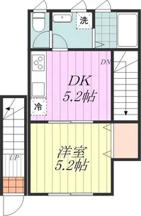 BELGRAVIA KINUYAMA square.【2階】の間取り