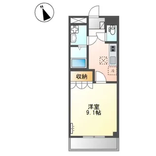 プランドール【1階】の間取り