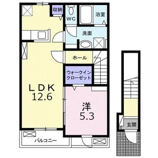 メゾン・アリエッタ【2階】の間取り