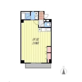 イーズ萱町【6階】の間取り
