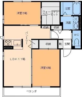 スプレンドーレ【1階】の間取り